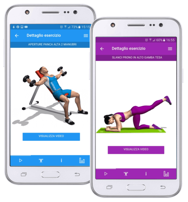 APP allenamento in palestra e a casa EvolutionFit