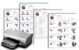 Formati stampa EvolutionFitPRO