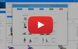 video tutorial stampa scheda allenamento