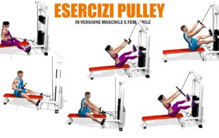 esercizi dorsali pulley evolutionf