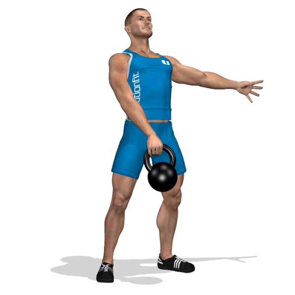 STACCO SWING KETTLEBELL UNA MANO EvolutionFit