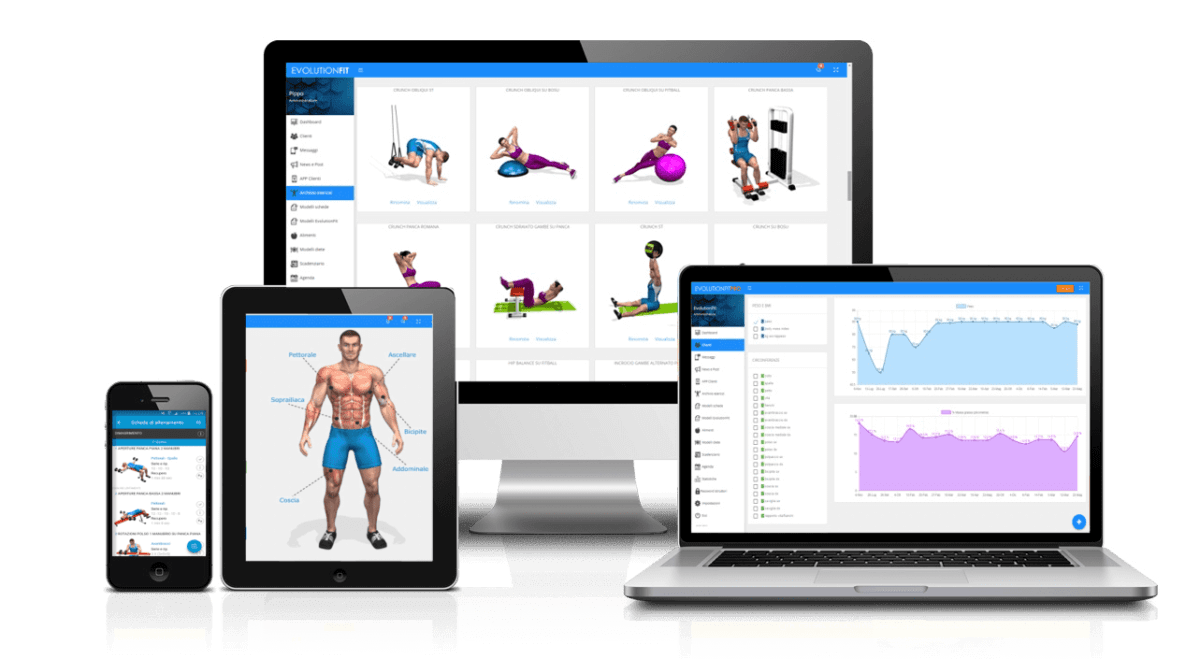 Software per personal trainer evolutionfit